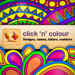 Click 'N' Colour iPad & iPhone App by Creative Intersection, Australia